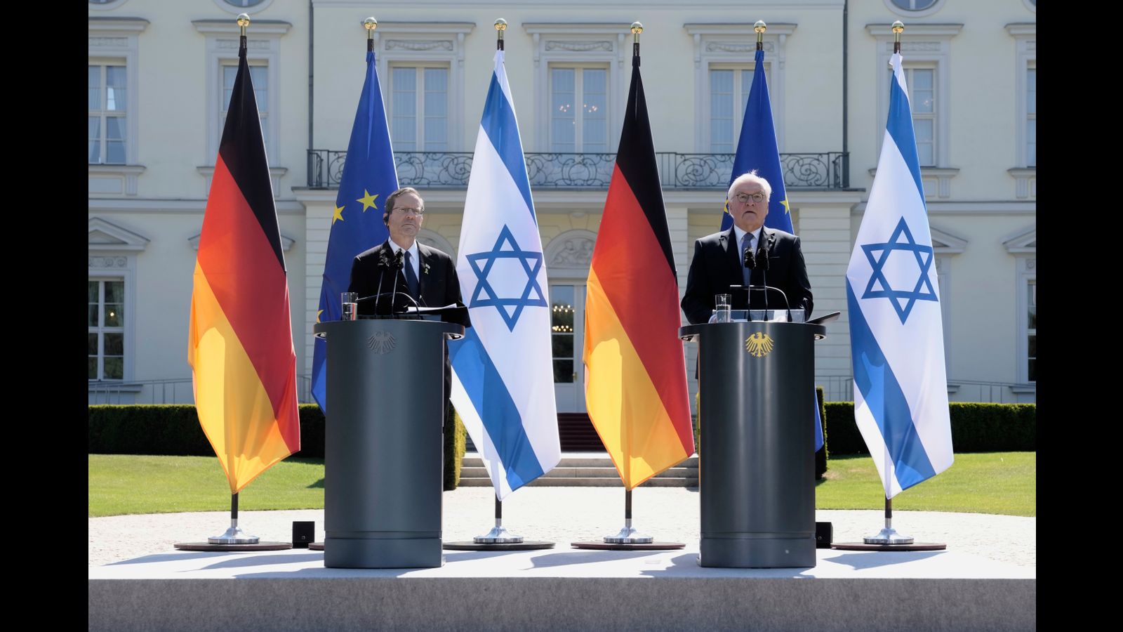 Steinmeier empfängt Herzog und unterstützt Israels Völkermord an den Palästinensern
