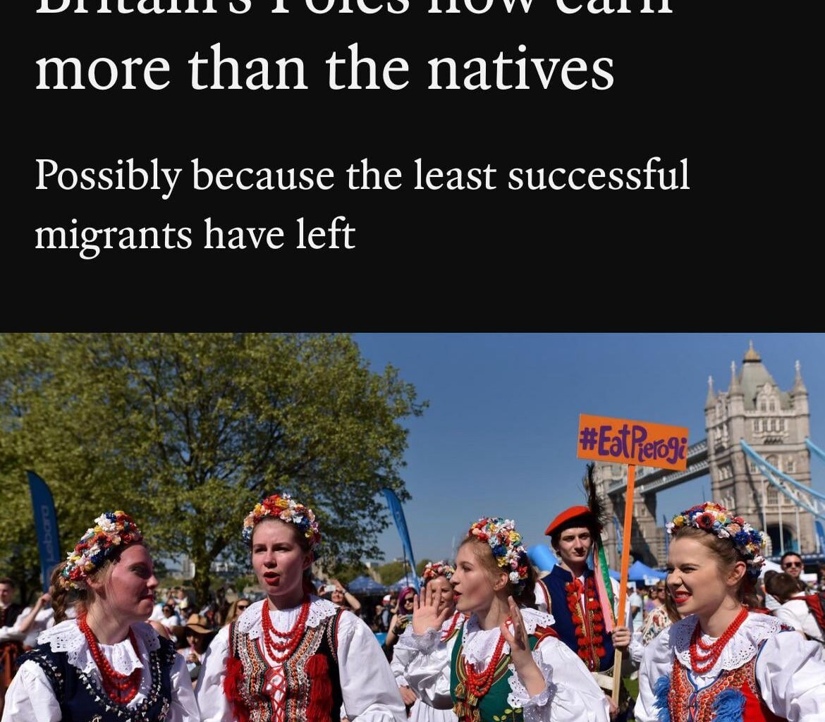 Anglo-Poles now more prosperous than the natives