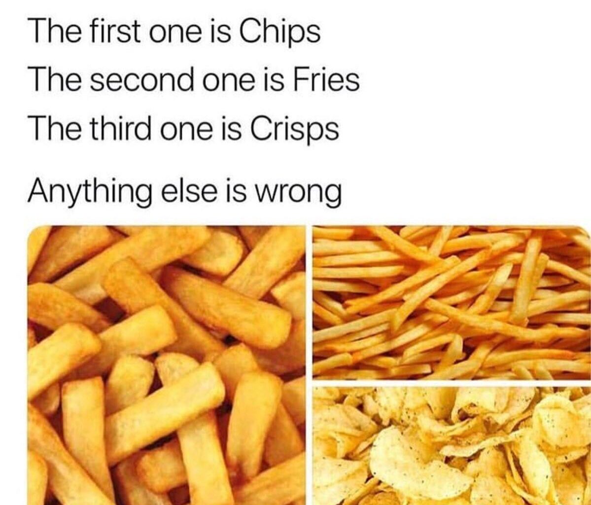 It’s not wrong if it’s British
