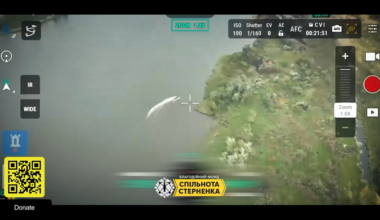 Russians In leaf Suits carried out an Amphibious Assault which was stopped by Ukrainian Drones in Dnipro.  (Source claims Eliminated Russians are Airborne Special forces)