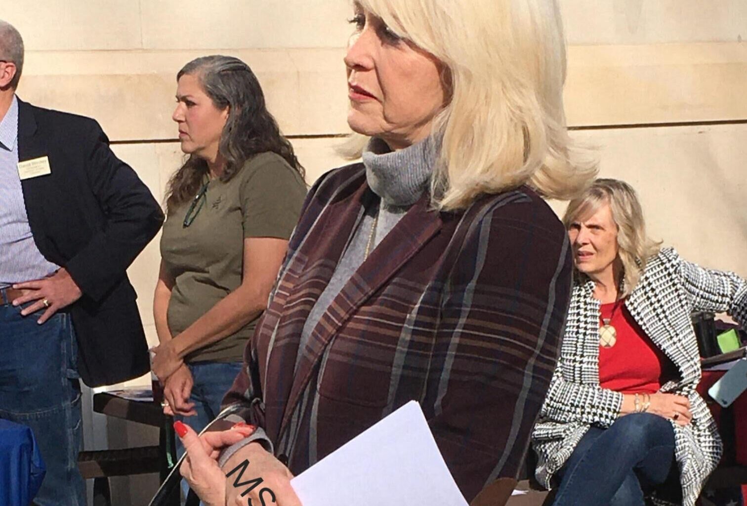 Tina Peters, Jailed CO County clerk, discovered to be member of MS-13 via hand tattoo analysis