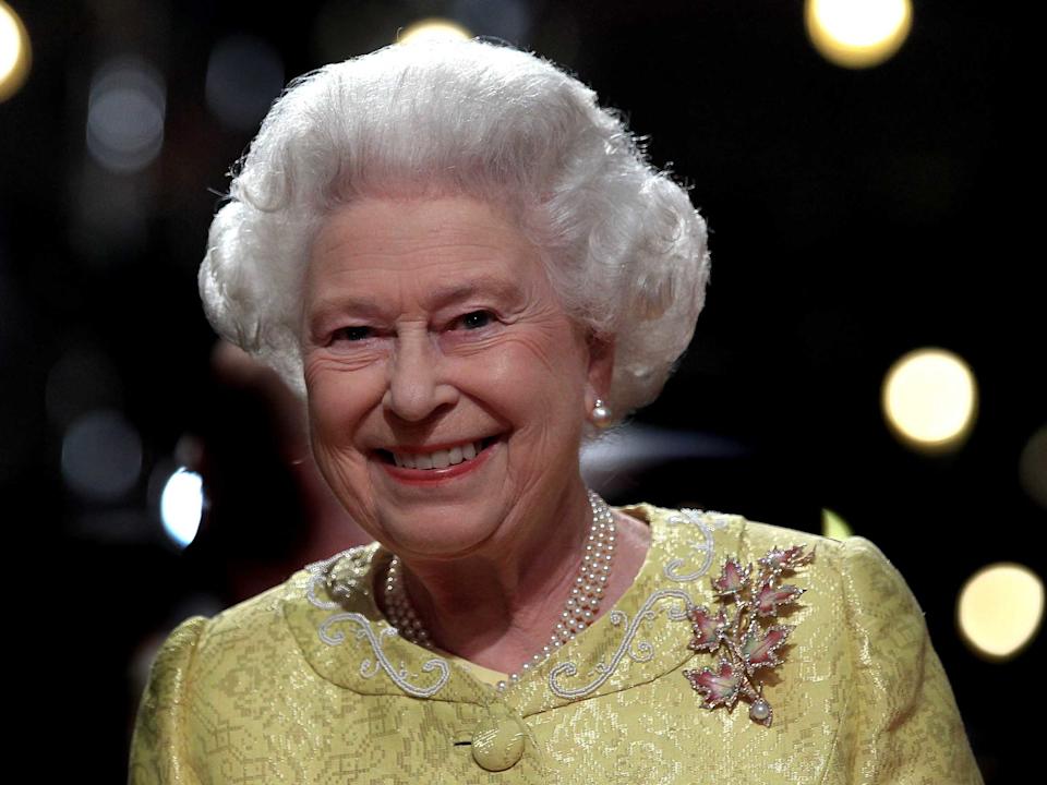 HALIFAX, NS - JUNE 29: Queen Elizabeth II attends a reception for