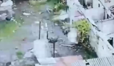 3 Russians Eliminated with burst of Ukrainian machine gun fire in the village of Bogatyr Donetsk