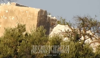 Russian sniper pair shooting an insurgent in Syria, December 2024