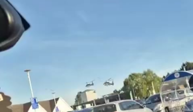 SAS training by the Big Tesco in Baguley