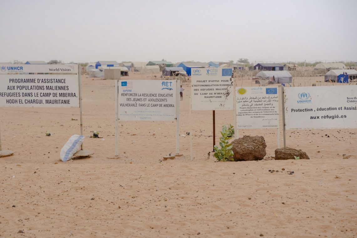 The Mbera refugee camp in Mauritania has emptied out and everything international organizations have been doing at the camp has been halted, as the U.S. was their only financial backer.