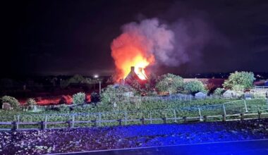 Farmhouse at Princess Diana’s childhood home destroyed in suspected arson attack