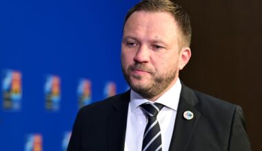 Estonian Foreign Minister Margus Tsahkna speaks to AA ahead of the NATO Foreign Ministers Informal Meeting at the NEST Congress Center in Antalya, Türkiye on May 15, 2025. (AA Photo)