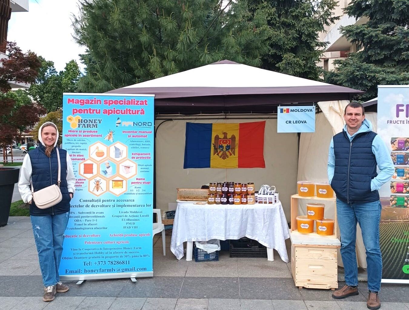 Moldova presents products and services in Romania’s Vaslui