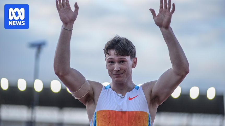 Lachlan Kennedy becomes second Australian to run 100m inside 10 seconds