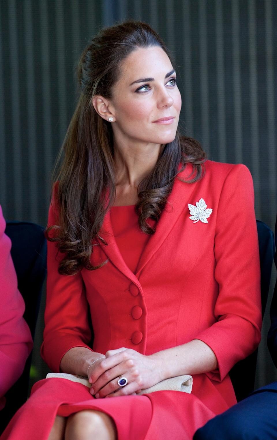 The Duke And Duchess Attend A Government Of Alberta Reception At The Enmax Conservatory, At Calgary Zoo, Calgary, Alberta. (Photo by Julian Parker/UK Press via Getty Images)
