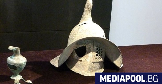 Гладиаторски шлем за 3 млн. евро се завърна в България