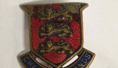 Channel Islands WW2 Pin