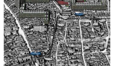 Illustrated Maps of London - Marcus Dobbs
