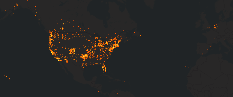 [OC] World's coffeeshops/dispenceries