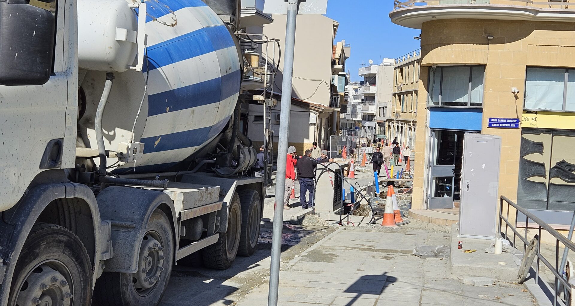 cover Nicosia’s Trikoupi Street to open to traffic on Friday