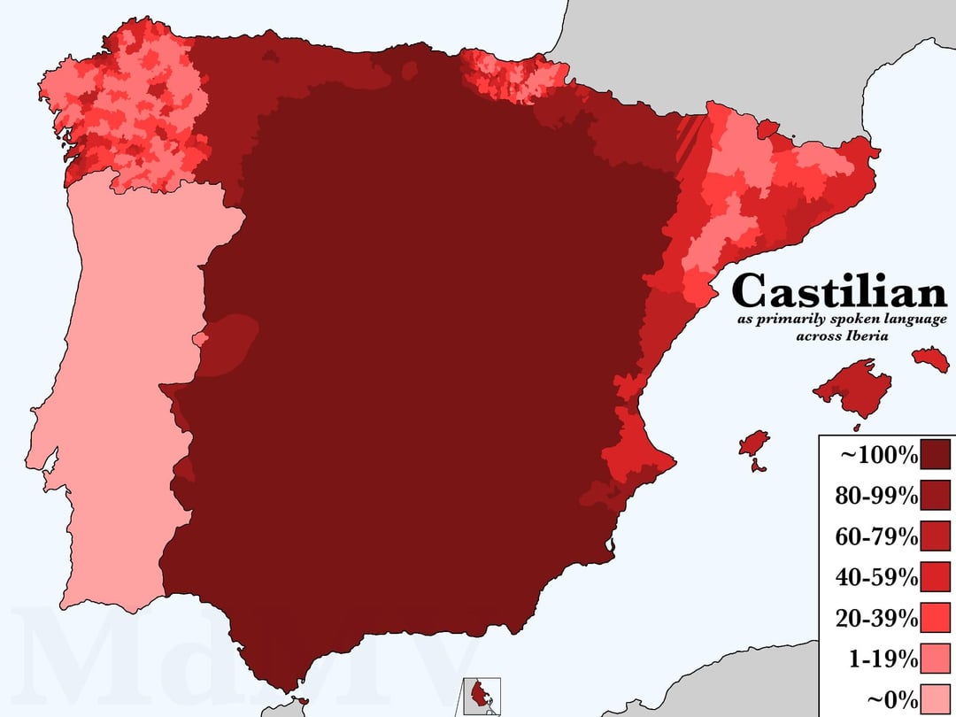 ‘Las tres más grandes lenguas de la península ibérica’ - cuanto se utiliza el Castellano, Portugués y Catalán hoy