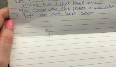 Strangers can be so kind