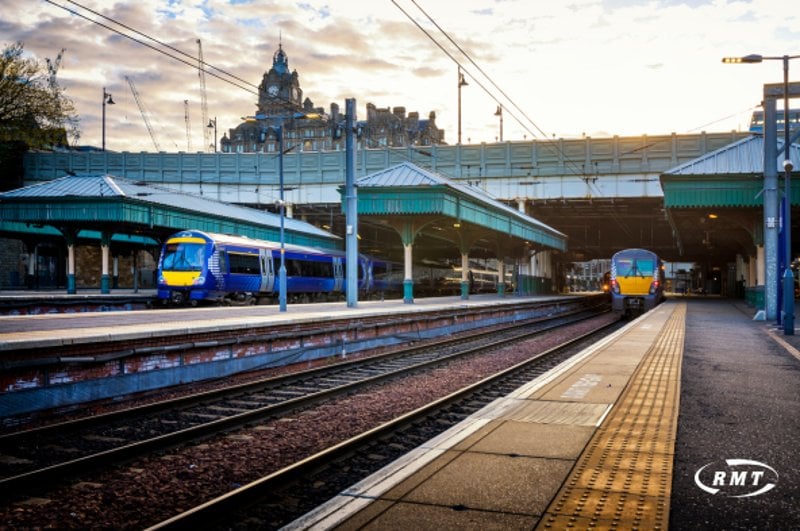 Britain's largest transport union The RMT welcomes the Scottish governments decision to scrap ScotRail peak fares following union pressure