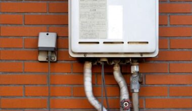 Gas heating systems being stolen from building sites