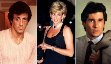 Sylvester Stallone and Richard Gere almost brawled over Princess Diana at Elton John’s party: author