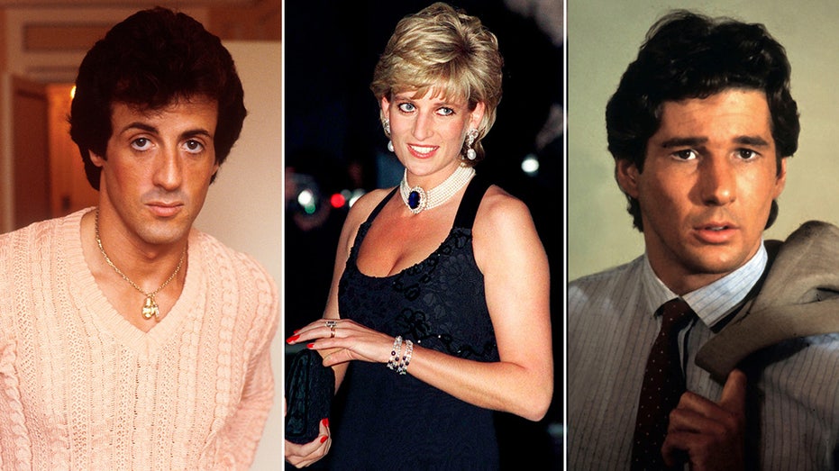 Sylvester Stallone and Richard Gere almost brawled over Princess Diana at Elton John’s party: author