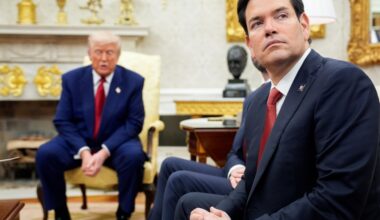 Marco Rubio is interim national security adviser. Why?