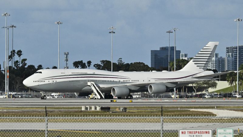 Converting Qatar’s luxury jet gift to Trump into Air Force One could cost hundreds of millions