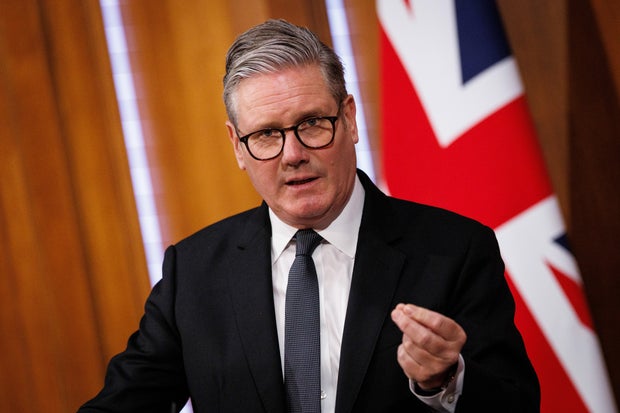 UK Prime Minister Keir Starmer Immigration White Paper News Conference 
