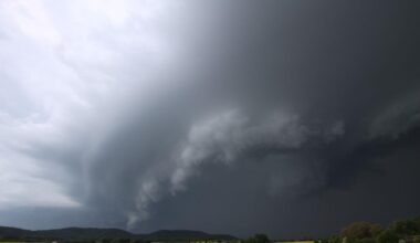 Viele Schäden durch schwere Unwetter – mehrere Verletzte