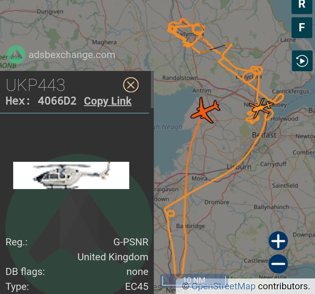 Why is the helicopter out so much lately?