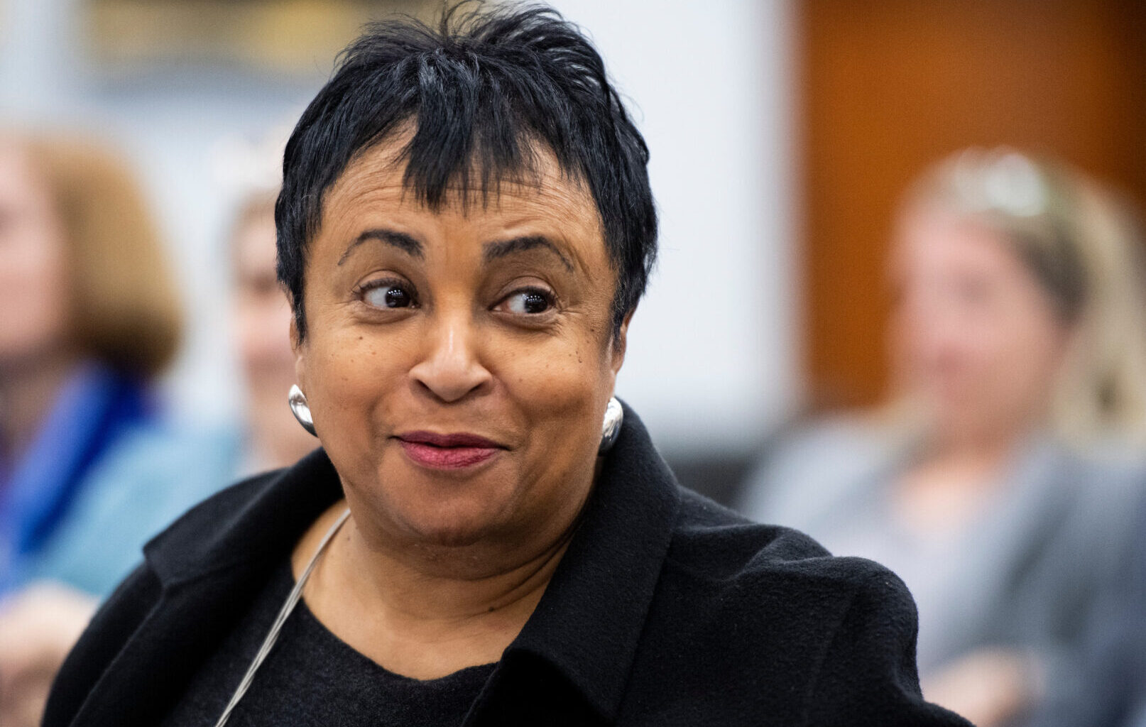 Librarian of Congress Carla Hayden, seen here in 2020 at a budget hearing, has served in the role since 2016.