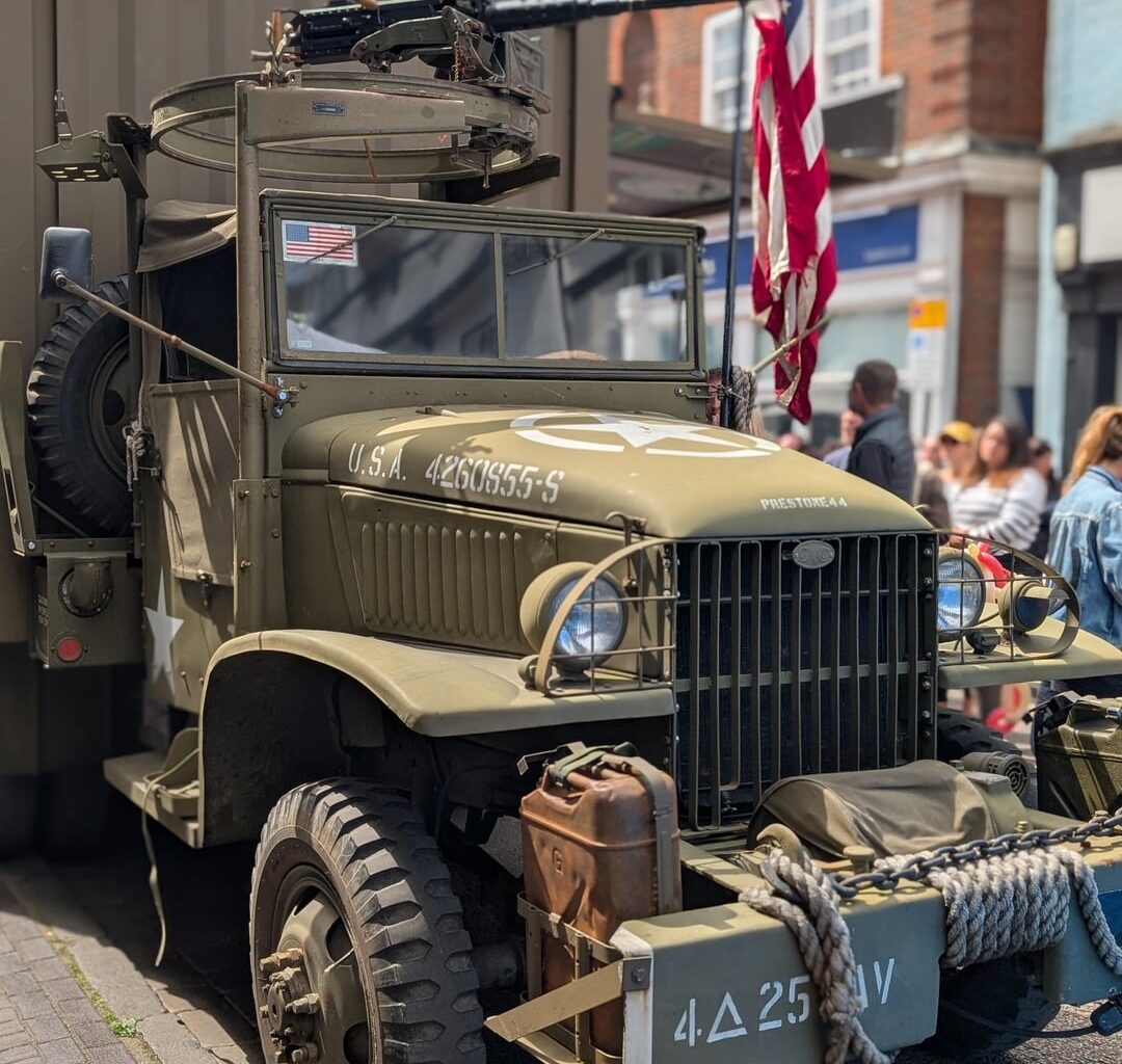 This absolute unit of a food truck I saw yesterday at the St Albans food festival.
