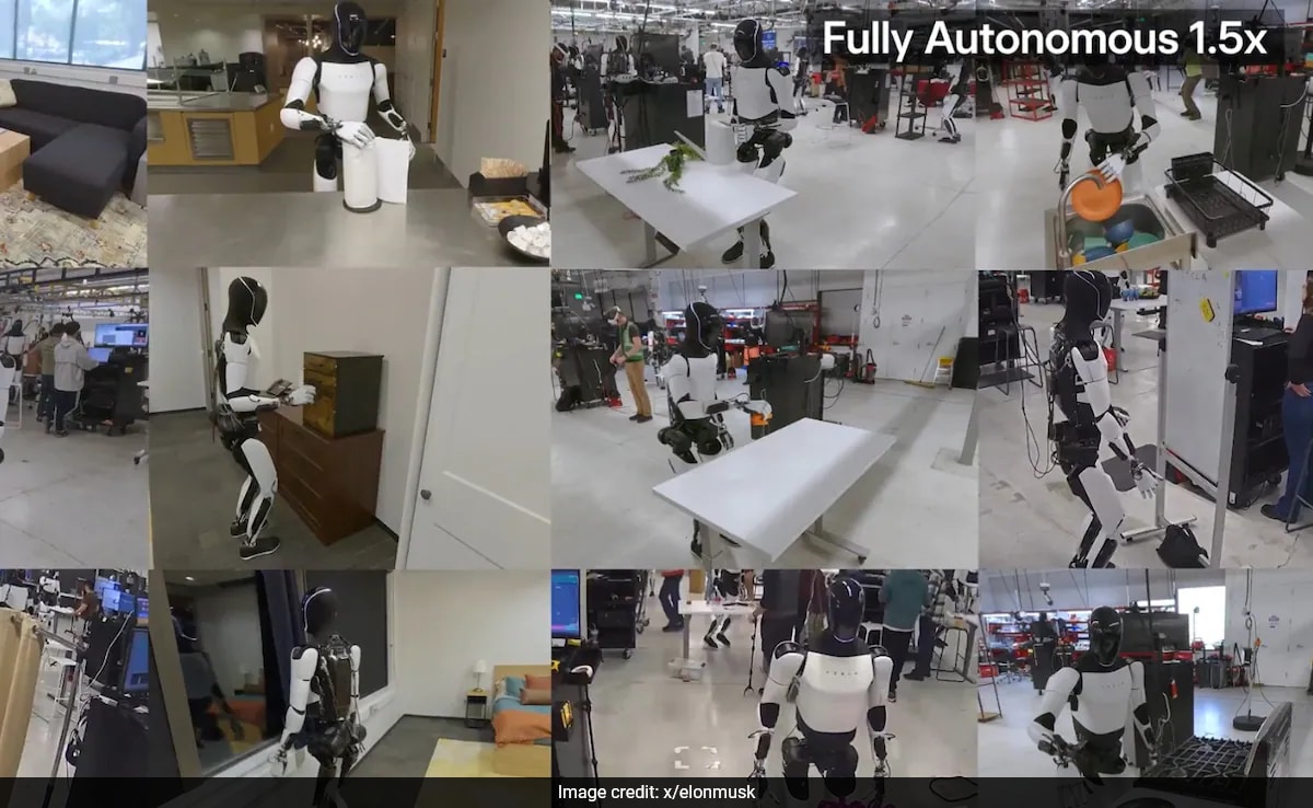 Elon Musk Shares Video Of Tesla's Optimus Robot Cooking, Cleaning