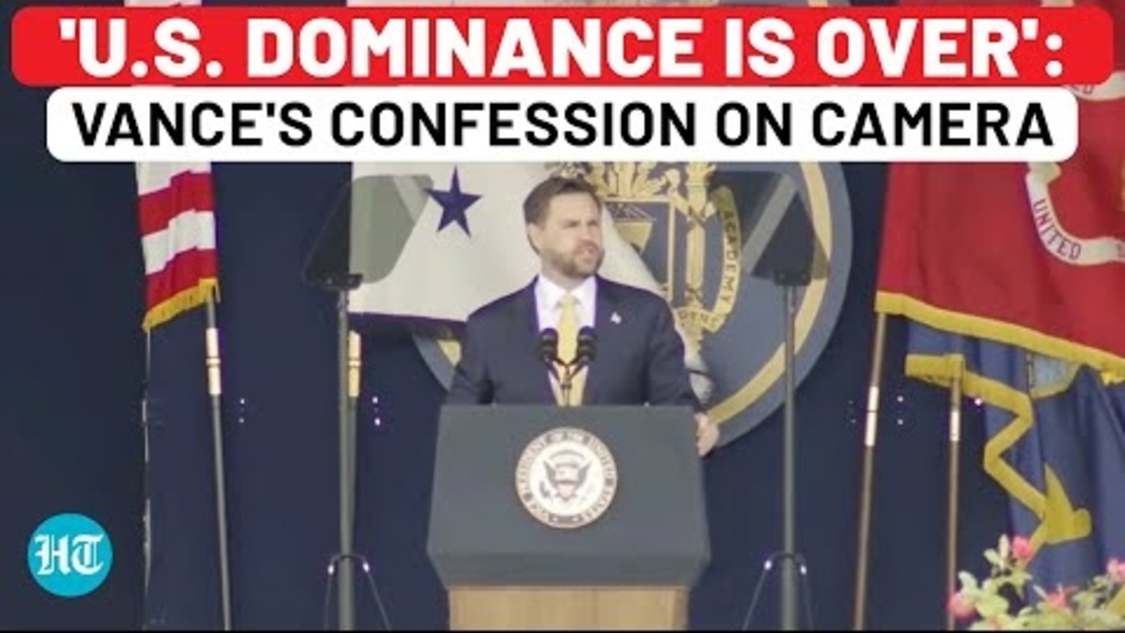 JD Vance's Huge Confession In Front Of Navy: 'Era Of US Dominance Over…'| Trump| China| Russia