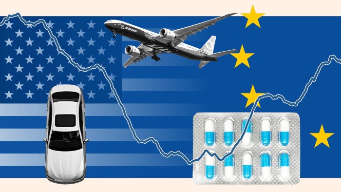 What EU exports are hit hardest by Trump’s 50% tariff threat?