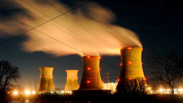 The Three Mile Island nuclear power generating station