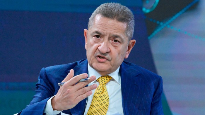 Bank of Italy governor Fabio Panetta, pictured speaking in Washington DC,  last month