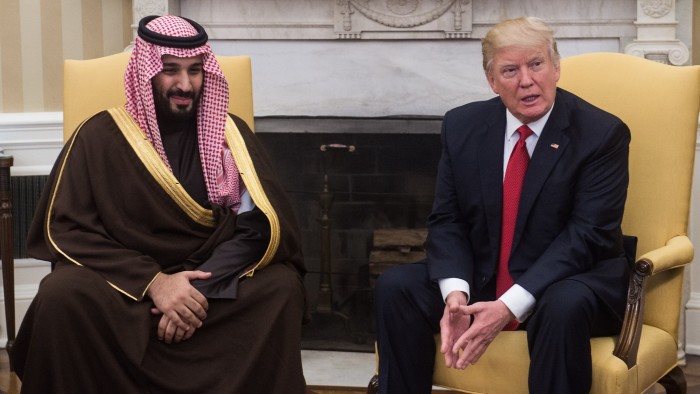 Donald Trump and Mohammed bin Salman