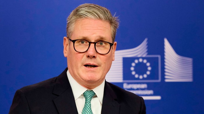 Starmer set for final round of talks in Albania on EU-UK reset