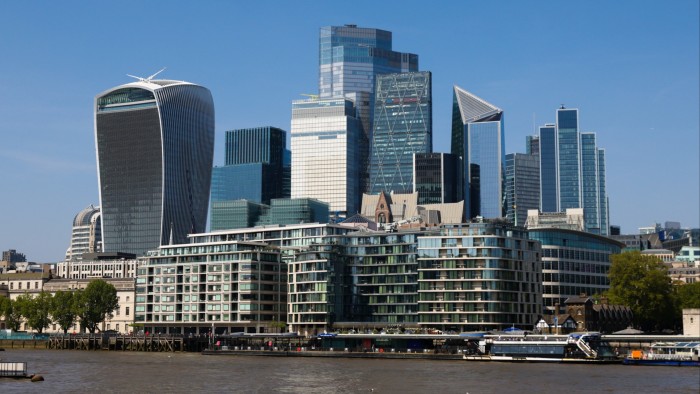 City of London skyline