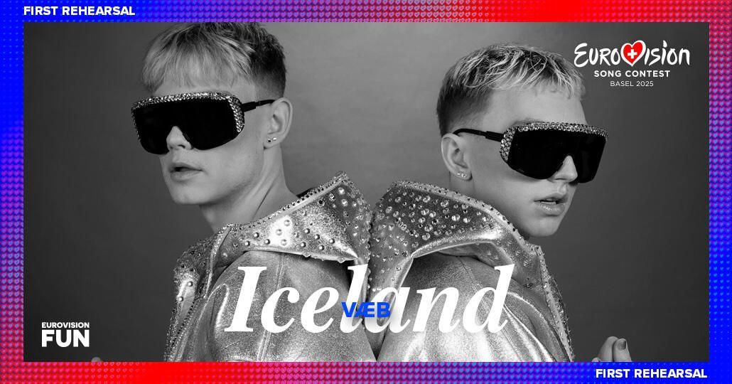Eurovision 2025: Iceland's first rehearsal! - Eurovision News | Music