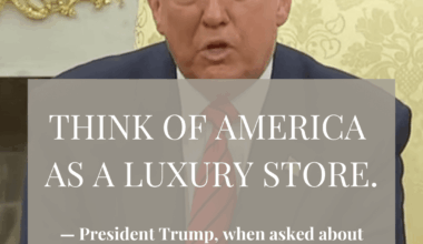 "Think of America as a luxury store," says Trump in the oval office. Let them eat 🍰