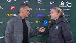 Kaitlyn Torpey: Tom's done an amazing job | Interview | Australia v Argentina