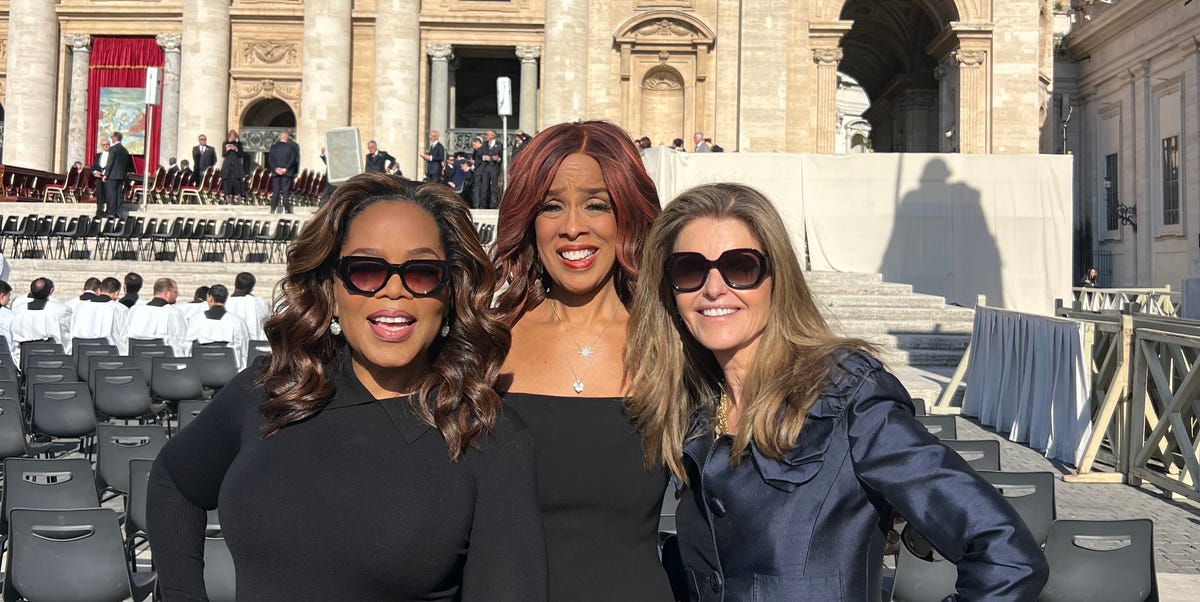 Oprah Went to Pope Leo’s Inaugural Mass and Here's How She Felt