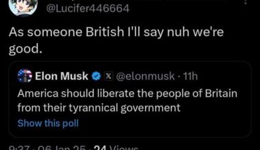 If Nazi Germany couldn't invade the UK I don't think the USA is gonna do it