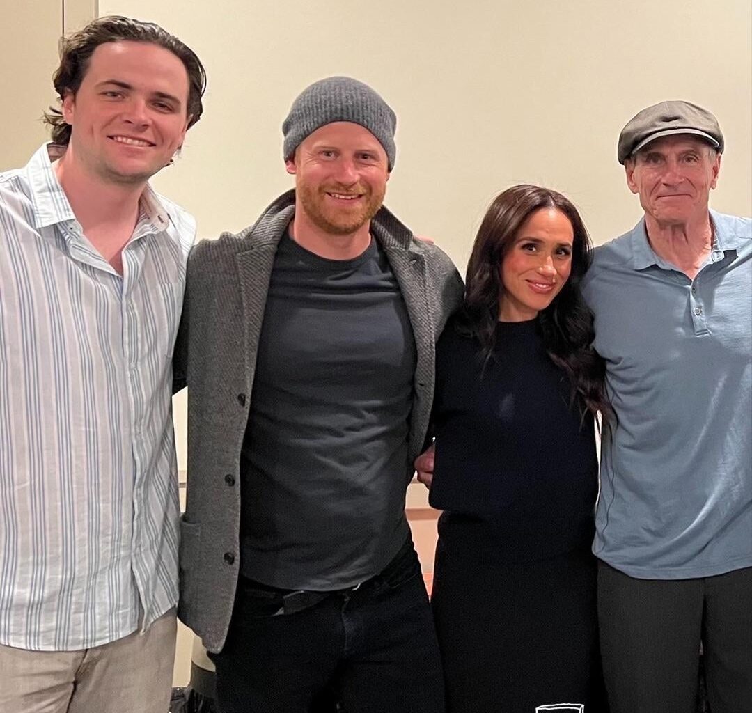 Harry and Meghan attended a James Taylor concert in Santa Barbara