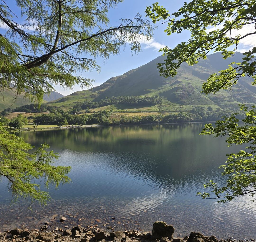 We really do have some wonderful places, my visit to Buttermere Lake today