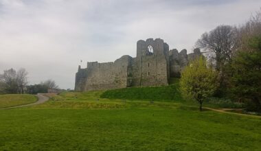 Oystermouth Castle & the Mumbles, Swansea