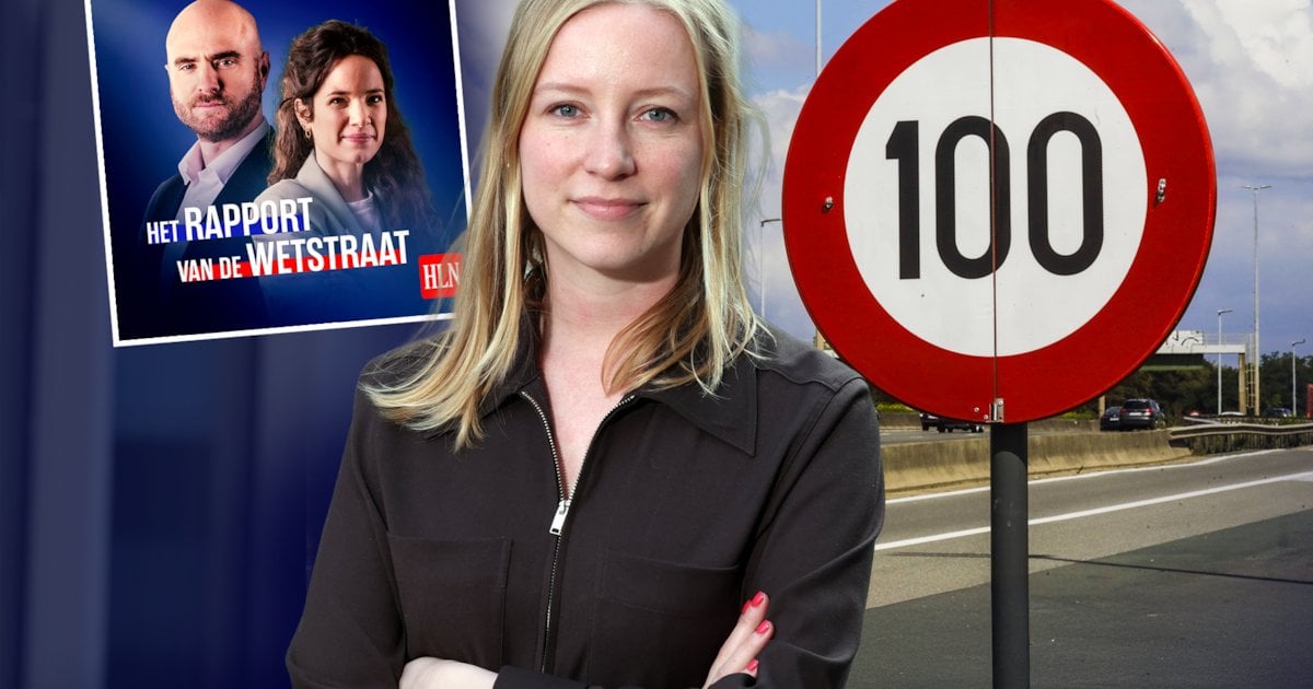 [HLN] Depraetere suggests lowering the speed limit to 100 km/h on Belgian motorways